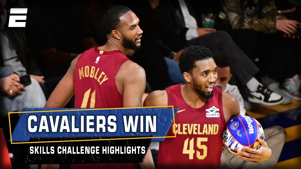 Cavaliers Claim Victory in 2025 Kia Skills Challenge