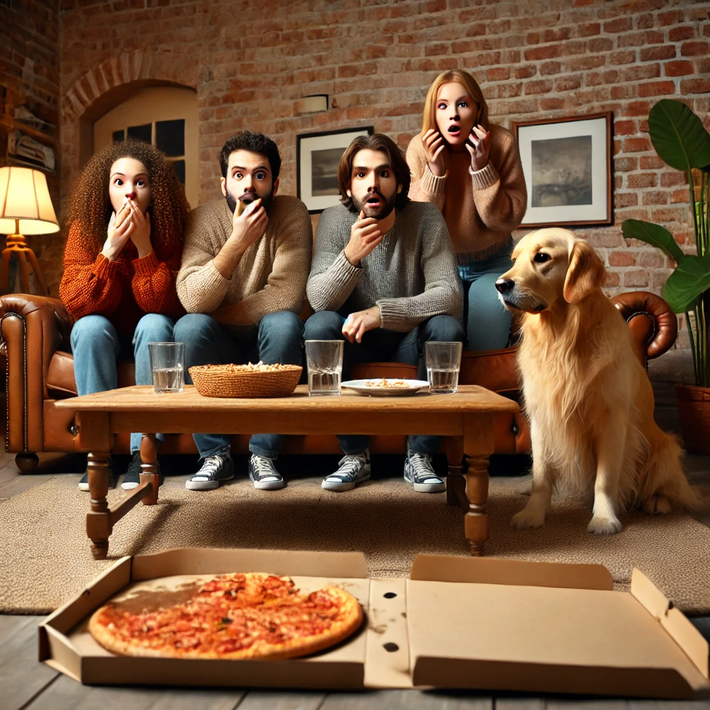 Funny viral story, Pizza mystery, Dog steals pizza, Hilarious pet moments, Golden retriever funny story, Viral pet stories, Pizza thief dog, Comedy blog post, Funny food stories, Internet viral moments,