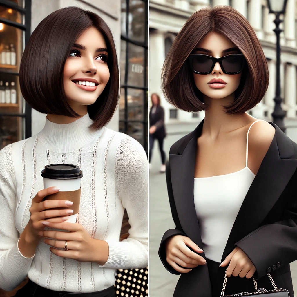 Cup Bob Hairstyle,2025 Hair Trends,Modern Bob Cut,Trendy Short Haircuts,aw-Length Bob