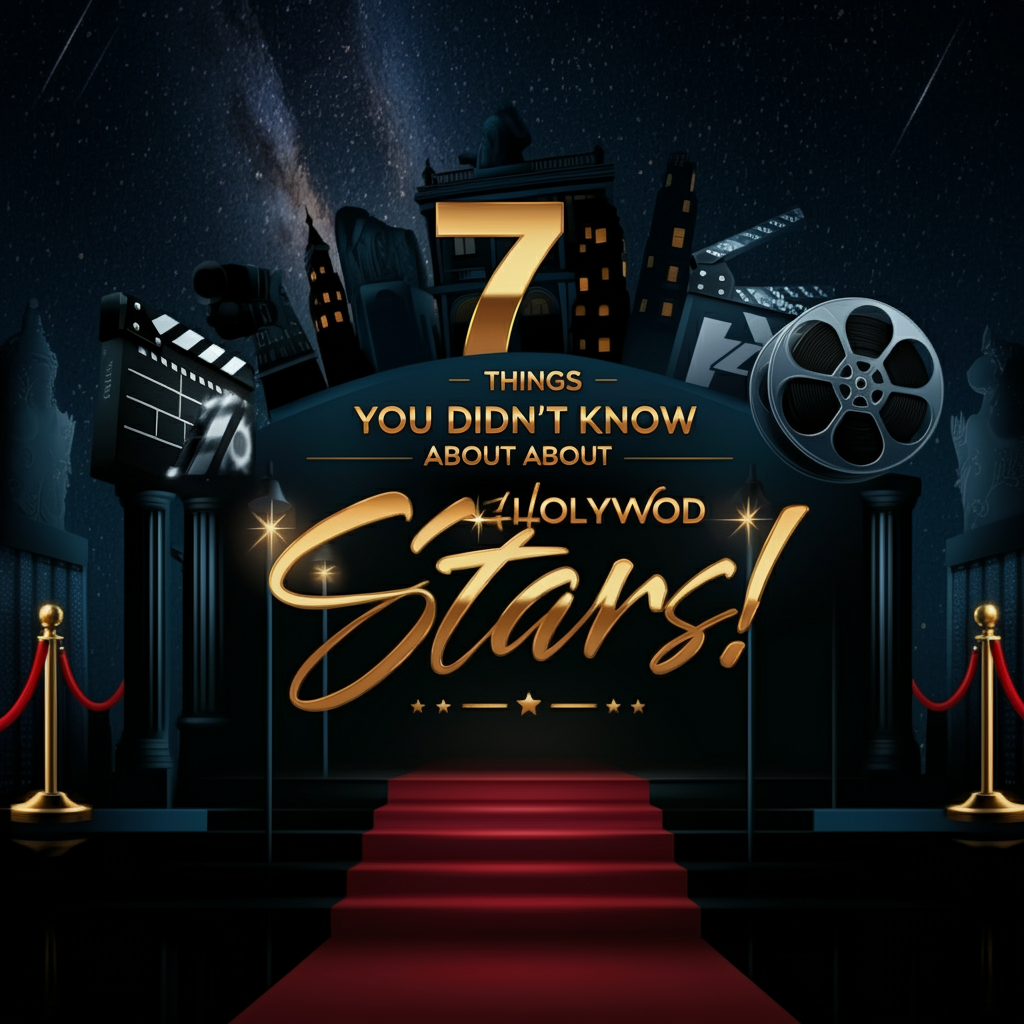 7 Things You Didn’t Know About Hollywood Stars!