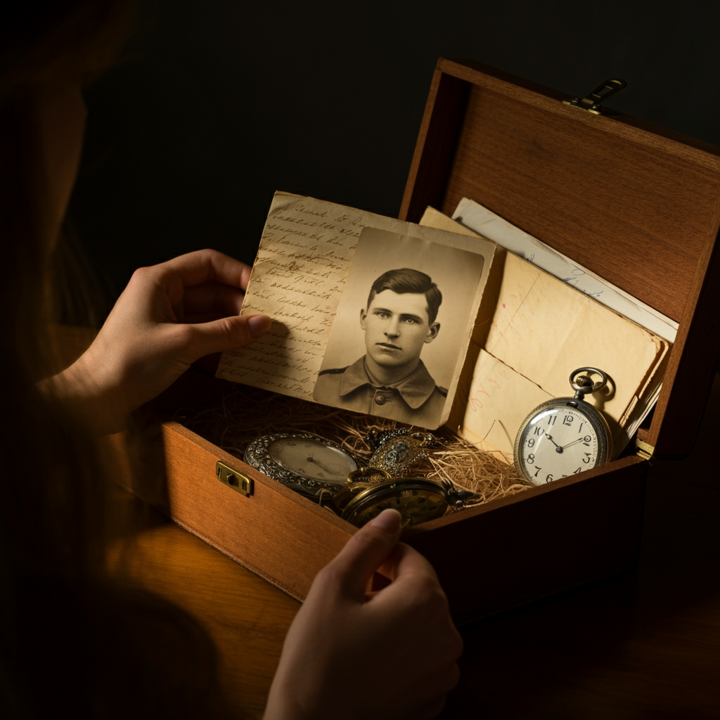 Mystery, Old Box, Vintage Discovery, Shocked Reactions, Surprising Find, 1920s, Historical Artifact, Unexpected Surprise, Ancient Box, Unbelievable Discovery, Time Capsule, Hidden Treasures, Unveiling the Past, Vintage Mystery, Historical Find,