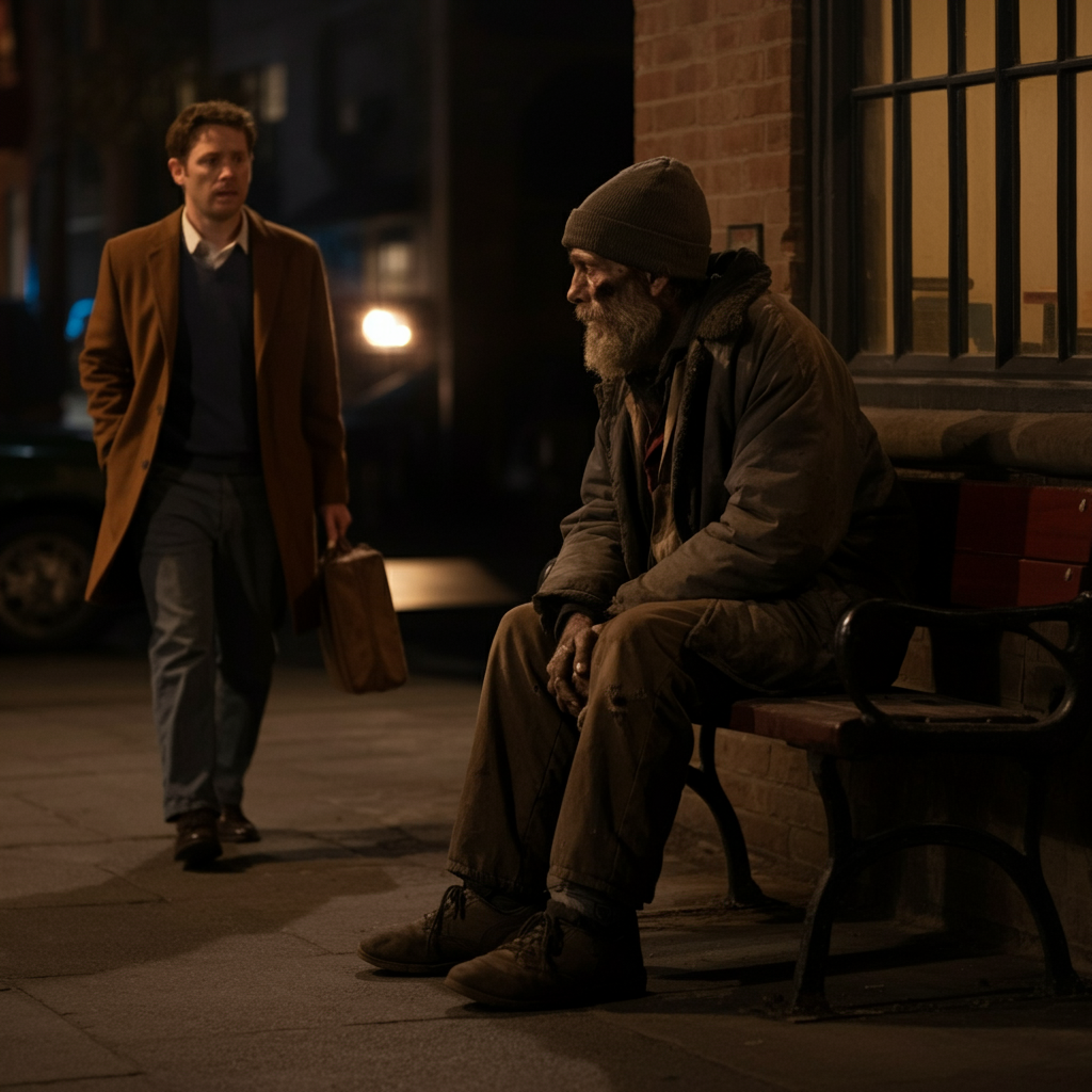 Heartwarming, Inspiration, Homelessness, Poverty, Wealth, Compassion, Empathy, Friendship, Life Lessons, Human Connection, Social Impact, Change, Personal Growth, Perspective, Kindness, Giving Back, Gratitude, Unexpected Friendship, Making a Difference, Billionaire,