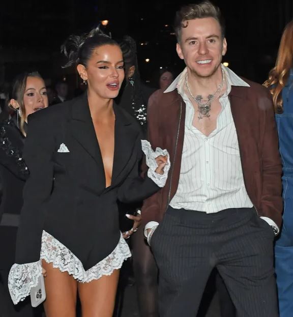 BUSHPUCKER TRIAL? I’m A Celebrity’s Danny Jones filmed having ‘drunken kiss’ with Maura Higgins at Brit Awards party
