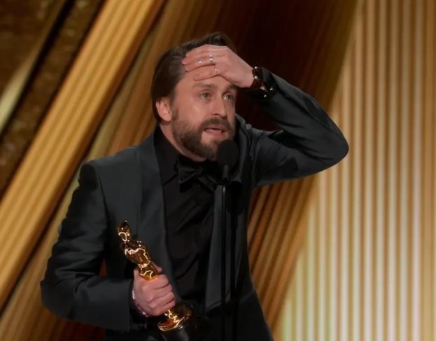 Here’s what Kieran Culkin said that led to censored Oscars 2025 speech