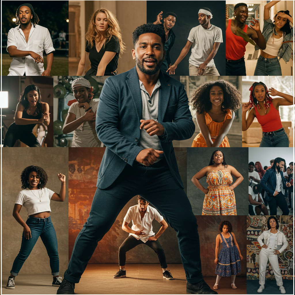 Viral Dance, James Thompson, Social Media, Humor, Dance Challenge, TikTok, Internet Sensation, Community Engagement, Relatable Content, Cultural Phenomenon, Funny Videos, Positive Vibes, Authenticity, Meme Culture, Entertainment, dance,
