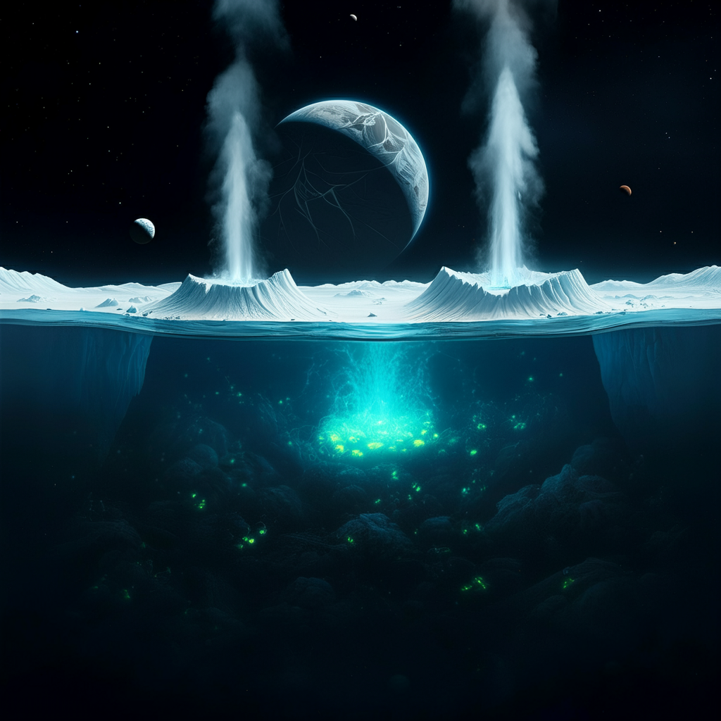 NASA, Aliens, Extraterrestrial life, Space exploration, Mars life, Europa moon, Enceladus, James Webb Space Telescope, TRAPPIST-1 system, UFO phenomenon, Space research, Biosignatures, Alien life evidence, Unidentified Aerial Phenomena (UAP), Astrobiology, Space mysteries,