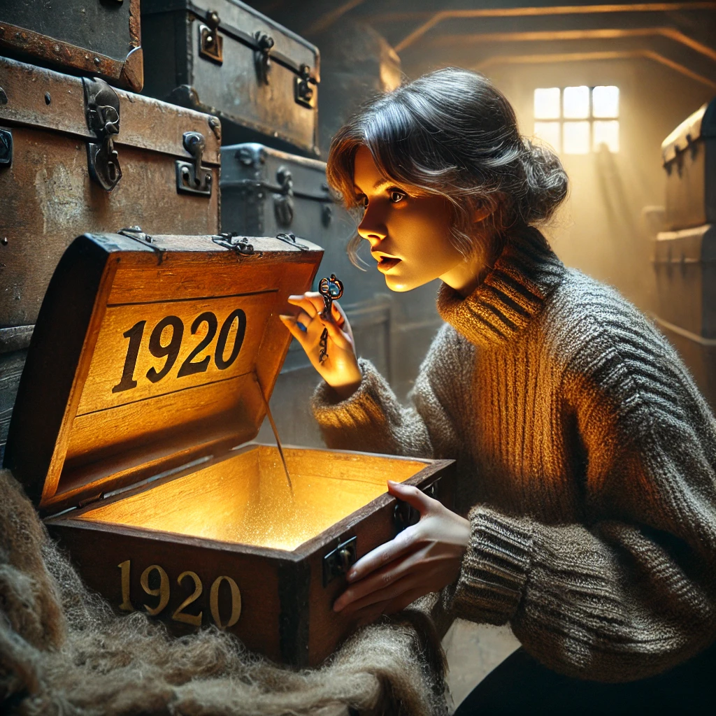 She Opened an Old Box from 1920 – What Happened Next Shocked Everyone!
