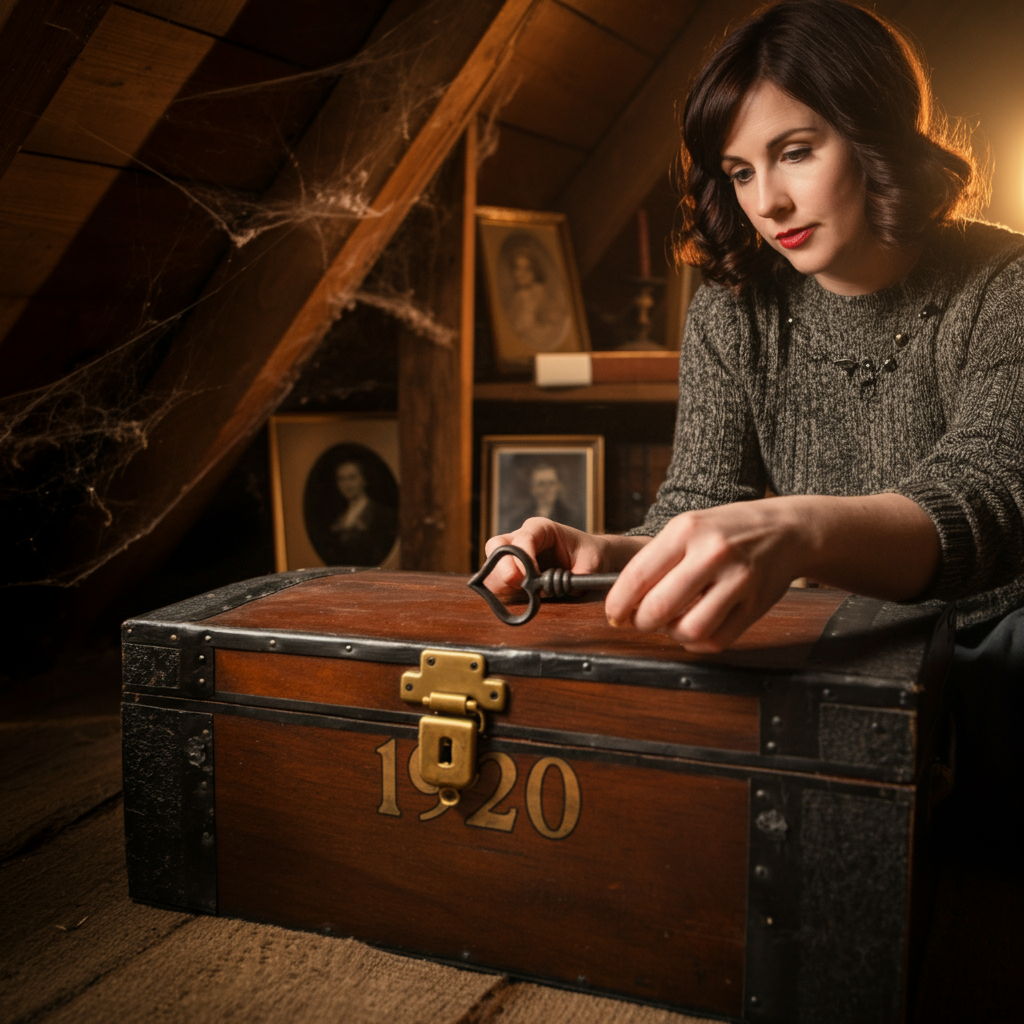 Mystery, Old Box, Vintage Discovery, Shocked Reactions, Surprising Find, 1920s, Historical Artifact, Unexpected Surprise, Ancient Box, Unbelievable Discovery, Time Capsule, Hidden Treasures, Unveiling the Past, Vintage Mystery, Historical Find,