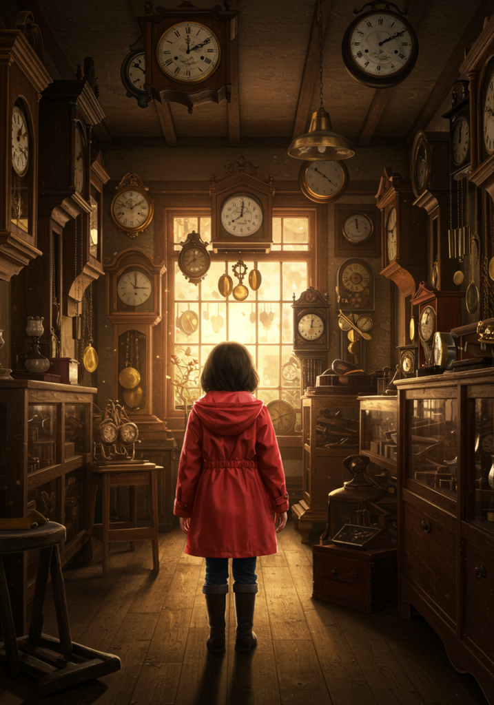 Clockmaker's Secret, ClockmakersSecret, Time, Mystery, Memories, Fantasy, Family, Nostalgia, Adventure, Magic, LifeLessons, ComingOfAge, Heartfelt,