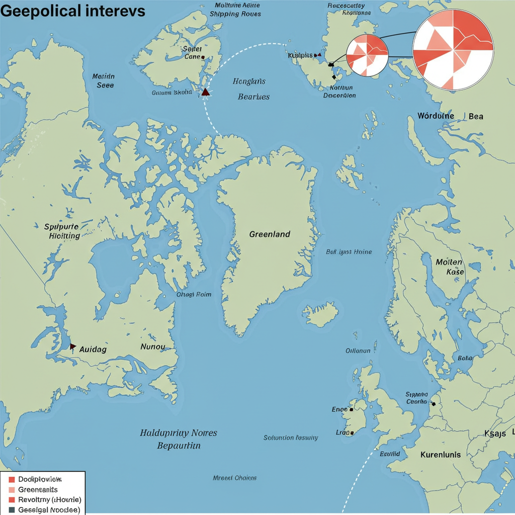 Greenland, Climate Change, Arctic Region, Geopolitics, Natural Resources, Indigenous Rights, Environmental Science, Sustainable Development, Cultural Heritage, Ice Sheets, Global Warming, Scientific Research, Ecosystem Monitoring, Climate Crisis, Resource Management,