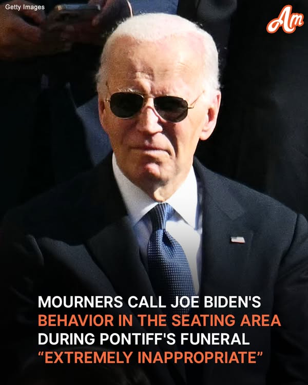 Joe Biden's 'Inappropriate' Actions at Pope Francis' Funeral Spark Controversy