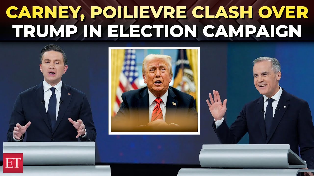 “Trump Sucks Up Oxygen Here”: US Prez Dominates Carney, Poilievre’s Poll Pitch | Canada Election 2025
