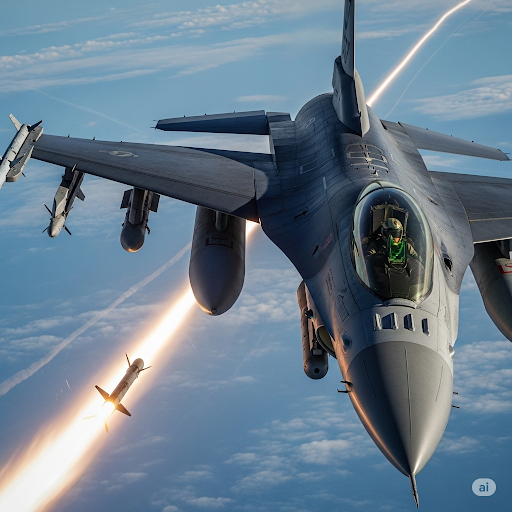 The Unseen Dance: KS-1C vs. F-16 in a Hypothetical Sky 5 Air Defense, Surface-to-Air Missile, Fighter Jet, Military Technology, Aerial Combat, KS-1C, F-16, Radar, Electronic Warfare, Aviation, Modern Warfare, Geopolitics, Air Superiority, Military Analysis