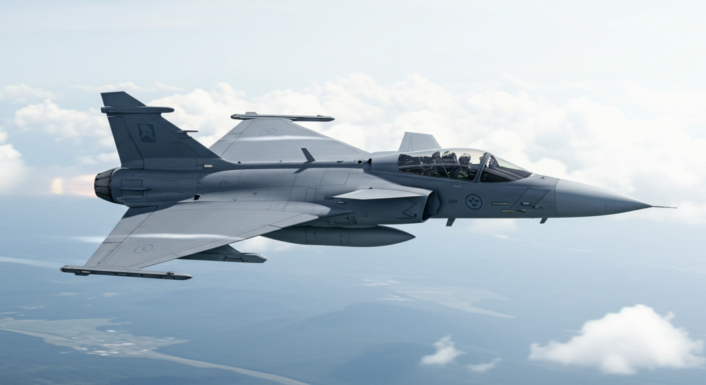 Saab Gripen, JAS 39A, JAS 39B, Swedish Air Force, Fighter Aircraft, Multirole Fighter, Cold War Aircraft, Aviation History, Canard-Delta, Fly-by-Wire
