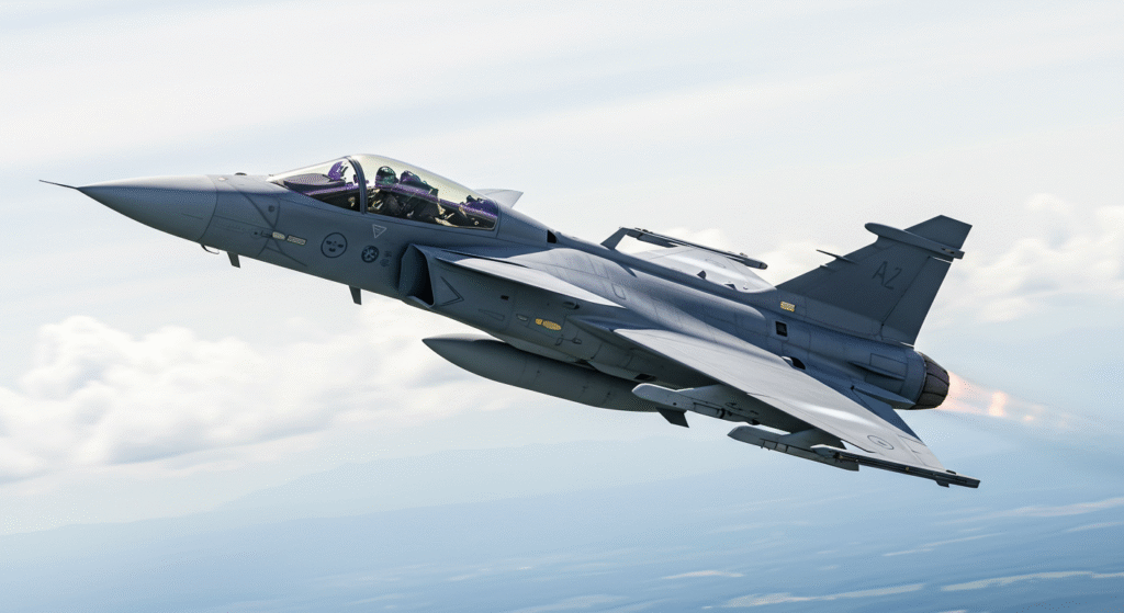 Saab Gripen, JAS 39A, JAS 39B, Swedish Air Force, Fighter Aircraft, Multirole Fighter, Cold War Aircraft, Aviation History, Canard-Delta, Fly-by-Wire